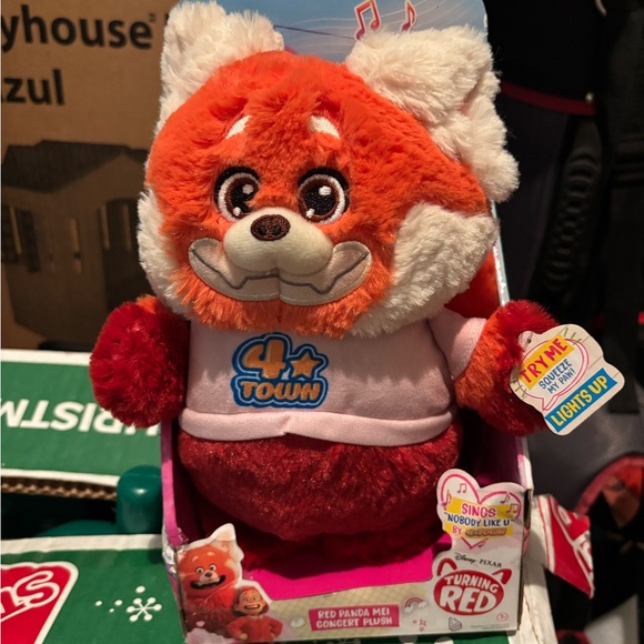 Disney Other - Turning Red - Mei Mei plush - NEW